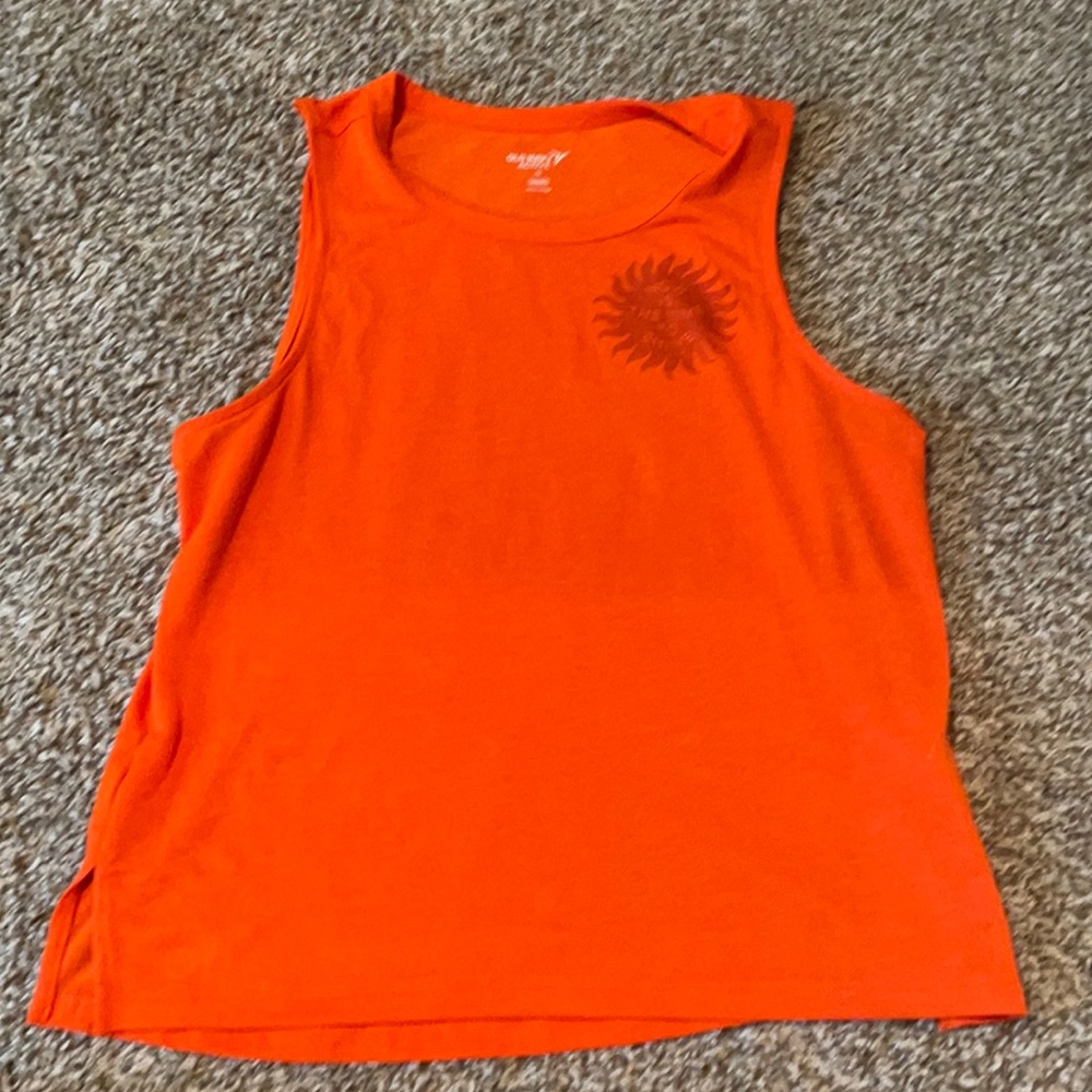 Orange tank top from old navy